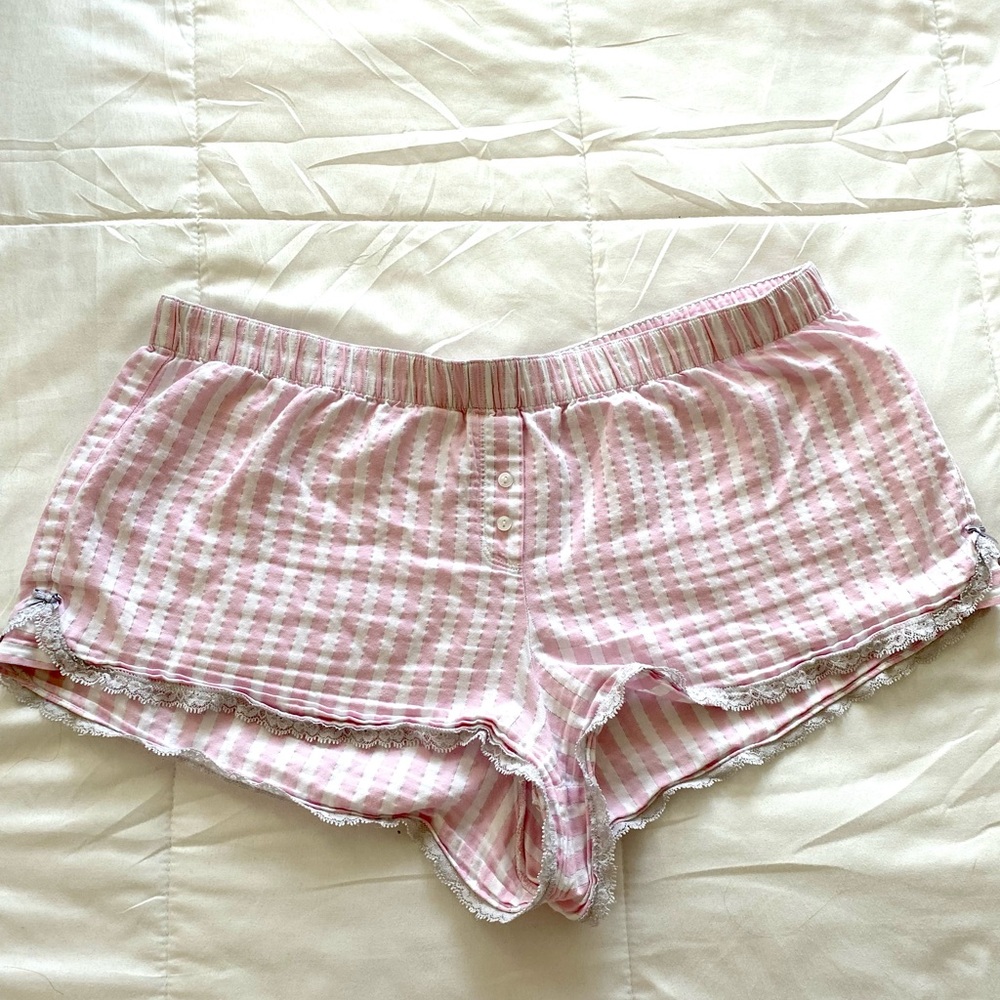 Striped Sleep Shorts